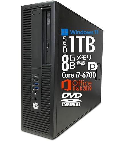Windowsデスクトップ HP ProDesk 600 G3 SFF i3-6100 4GB SSD256 HP ProDesk 600 G3 SFF Business Desktop Computer Intel Core